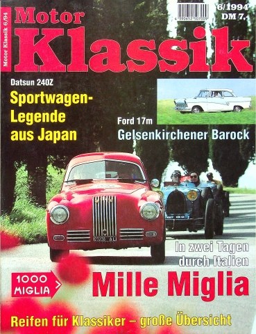 Deckblatt Motor Klassik (06/1994)